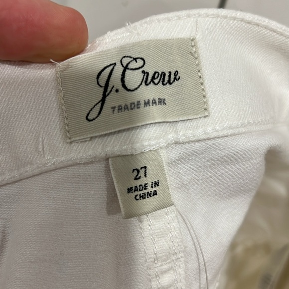 J. Crew High-Rise White Denim Shorts Womens Size 27 - Picture 4 of 7